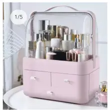 Caja Organizador De Maquillaje Para Escritorio