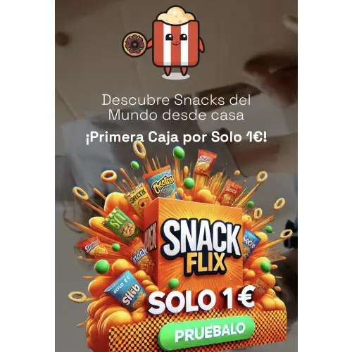Caja de Snacks por solo 1€!!