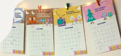 Calendario escolar Gratis • Leche Pascual