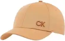 Calvin Klein Gorra de Béisbol Mujer Cotton Basecap, Marrón (Lion), Talla única