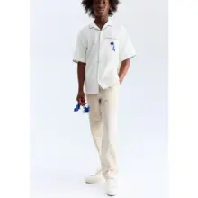 Camisa de algodón H&M x Georgia Beaumont