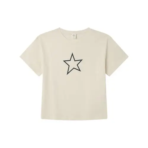 Camiseta Springfield con parche de estrella para niña