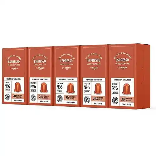 Cápsulas de café compatibles Nespresso, 100 unidades por 10,2€