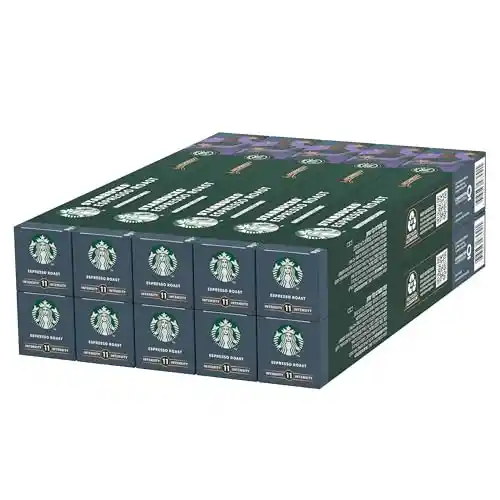 Cápsulas de café Starbucks Espresso Roast, pack de 100
