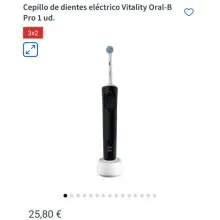 Cepillo eléctrico oral b por 5,16€ en Carrefour (cuentas seleccionadas 12/5)