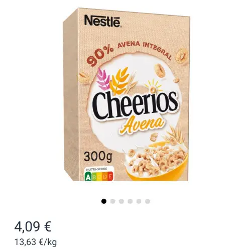 Cereales cheerios gratis o casi gratis en Carrefour (cuentas seleccionadas)