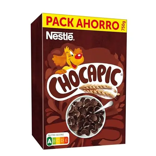 Cereales Nestlé Chocapic 750g - Pack de 2 cajas