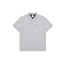 Champion Legacy-Polo with Chest Logo Camisa, Gris (Es074), M para Hombre