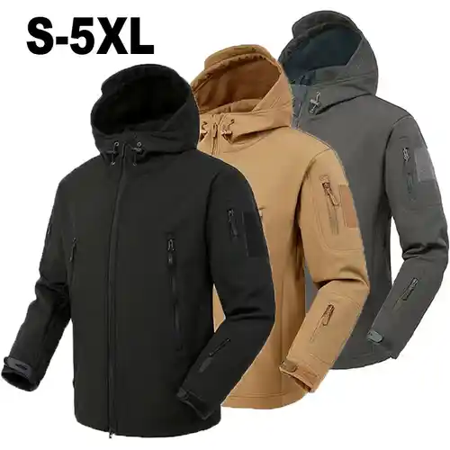Chaquetas impermeables tácticas SoftShell