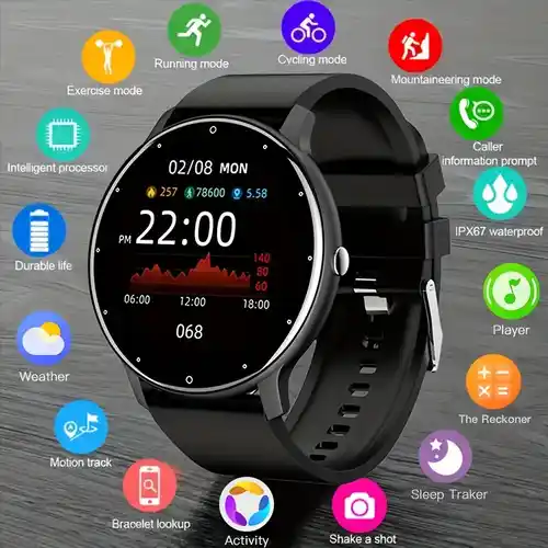 ¡CHOLLAZO! Smartwatch con muchísimas funciones compatible con Android y iPhone por 3,16€