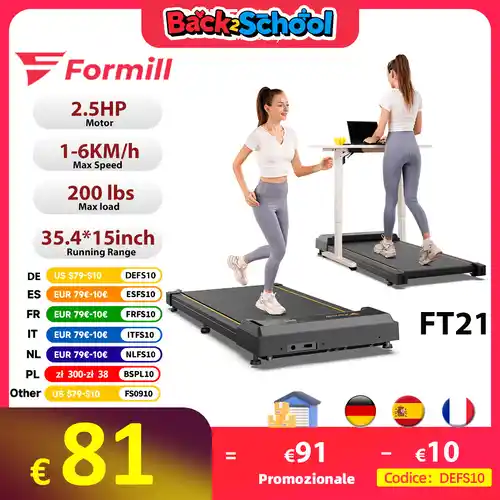 Cinta de caminar plana FT21