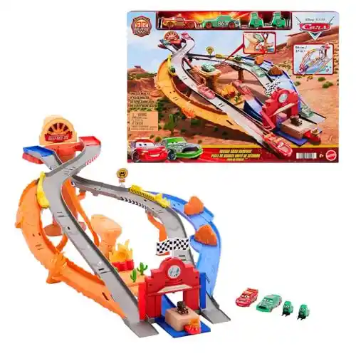 Circuito Rescate Radiador Springs de Mattel Cars.