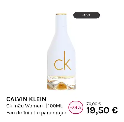 Ck In2u Woman 100ml -74%