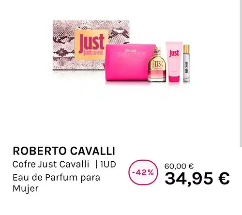 Cofre regalo Just Cavalli