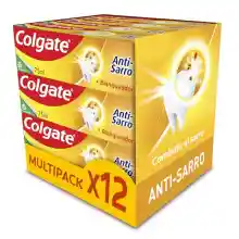 COLGATE - Pasta de Dientes Colgate Antisarro, Pack de 12 x 75ml