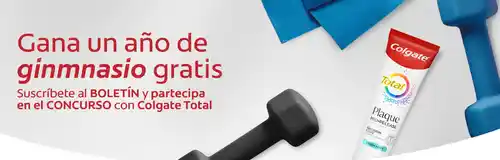 Colgate regala un año de gimnasio gratis (Sorteo)