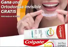 Colgate sortea un tratamiento de ortodoncia invisible (sorteo por compra)