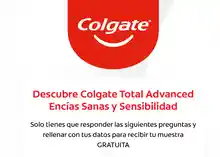 Muestra de Colgate Total Advanced (Link directo)