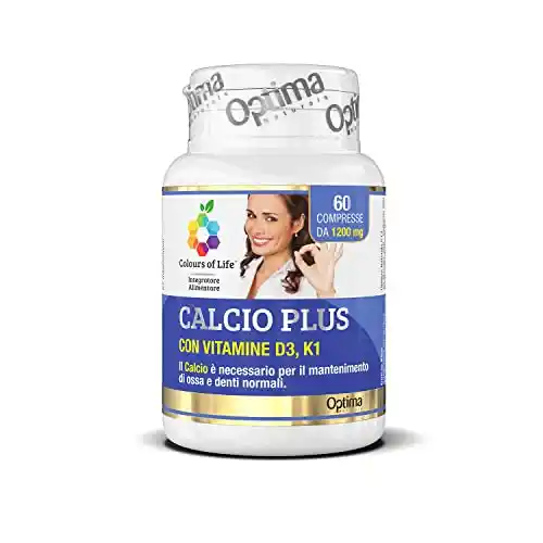 60 cápsulas Calcium Plus Para Los Huesos Y Los Dientes 70 g