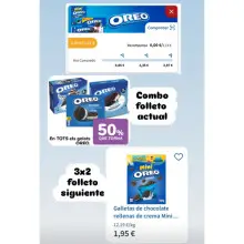 Combos oreo casi gratis en Carrefour