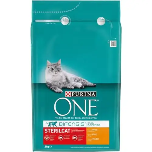 Comida para gato Purina ONE Esterilizado Pollo 3Kg