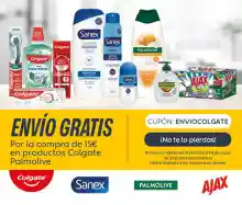 Compra 15€ en productos COLGATE y obtén envío gratis | Supermercado Ahorramas