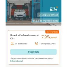 Con Waylet (Repsol) Tu coche limpio todos los días por solo 7,95 €/mes