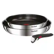 Conjunto Ingenio Cook Eat Tefal, 2 sartenes antiadherentes con mango extraíble.