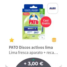 Consigue hasta 3 unidades del Pato Discos Activos Lima por solo 0,25€ cada uno en Aldi