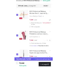 Consigue maquillaje de Nyx más barato en Miravia