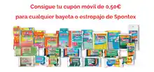 Cupón descuento de 0,50€ en bayetas o estropajos de Spontex