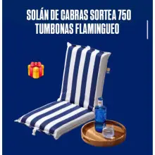 Consigue una tumbona de Solán de Cabras por tu compra de verano (Sorteo por compra)