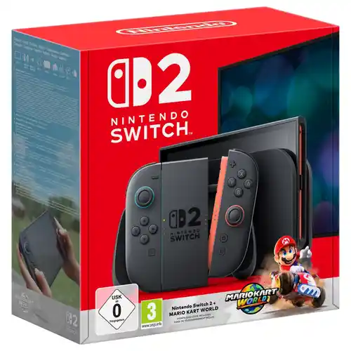Consola Nintendo Switch 2 con juego Mario Kart World