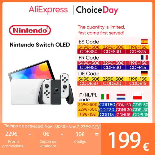 Consola Nintendo Switch OLED White