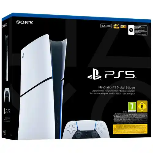 Consola Sony PlayStation 5 Slim Digital Chasis E con garantía oficial.