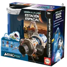 Construye y juega con la estación espacial Educa - Misión a la Luna.