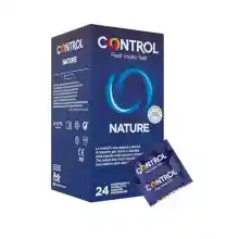 Control Preservativos Nature. Caja Pack Ahorro 24uds