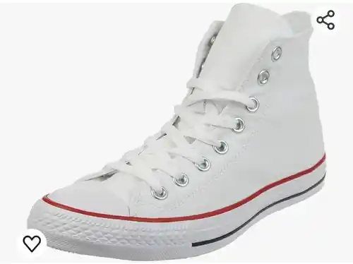 Converse Chuck Taylor All Star HI Schuhe Optical White - 42EU