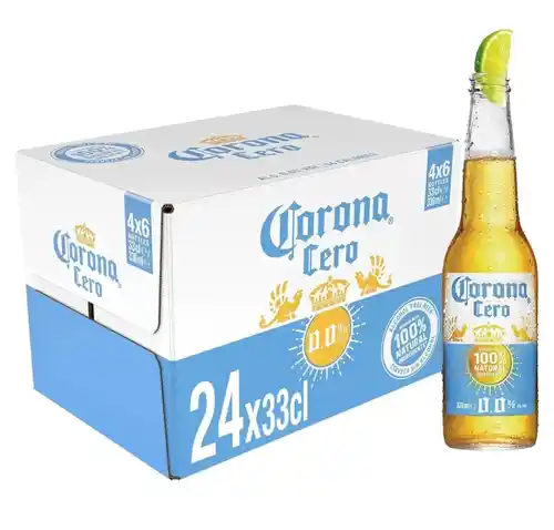 Cerveza Corona Cero - Pack de 24 botellas