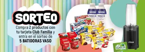 Covirán sortea 5 batidoras de vaso ufesa(sorteo por compra)