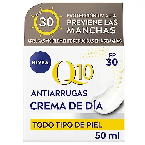 Crema Hidratante Antiarrugas FP30 Nivea Q10