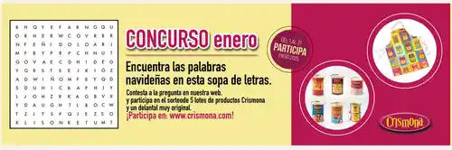 Crismona sortea lotes de productos y delantales (sorteos)