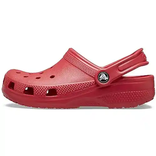 Crocs Classic Clog T, Zuecos Unisex niños, Varsity Red, 22/23 EU