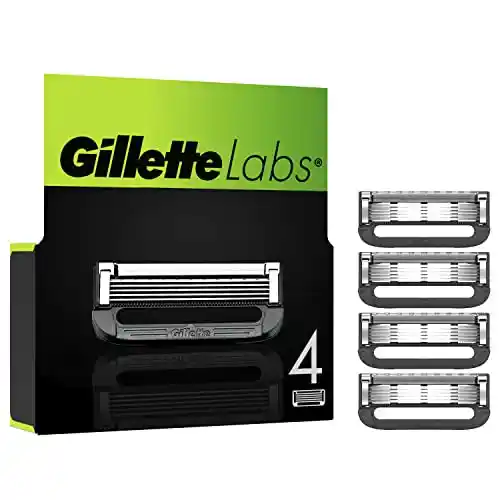Cuchillas de recambio Gillette Labs, Pack de 4 unidades