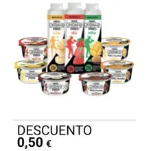 Cupón de 0,50€ en Productos Lindahl Pro+ (Supermercados)