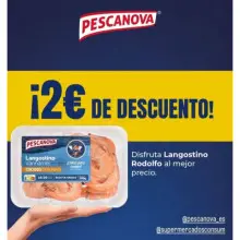 Cupón de 2 € de descuento en Langostinos Pescanova en Consum 🦐
