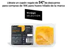 Cupón regalo de 5€ para compras +10€ en HUEVO HILADO de la marca ECI SELECTION! (Grupo el corte inglés)