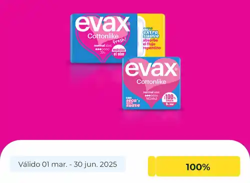 Cupones Descuento Evax 100% GRATIS | La Cuponera