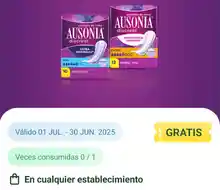 Desbloquea un cupón exclusivo para Ausonia Discreet GRATIS en "La cuponera"