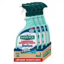 Desinfectante Antical Baños Sanytol 4x750ml